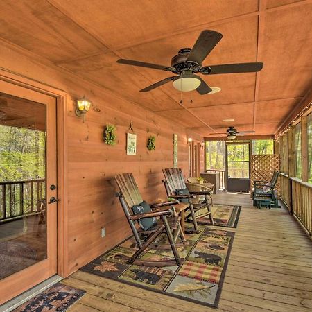 Cozy Hiawassee Cabin With Fire Pit And Mtn Views! Ngoại thất bức ảnh