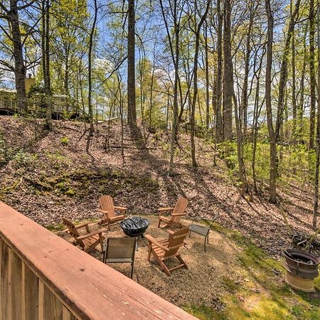 Cozy Hiawassee Cabin With Fire Pit And Mtn Views! Ngoại thất bức ảnh