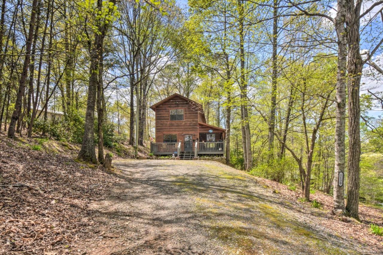 Cozy Hiawassee Cabin With Fire Pit And Mtn Views! Ngoại thất bức ảnh